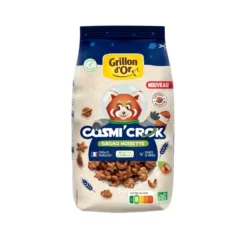Céréales bio cacao noisette Grillon d'Or Cosmi Crok - 350 g