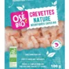 Crevettes nature décortiquées cuites bio Osé bio - 100 g