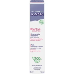 Crème riche apaisante Reactive Control Eau Thermale Jonzac - 40 ml