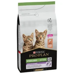 Croquette pour chat adulte stérilisé au saumon Pro Plan - 1,5 kg