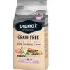 Croquette pour chat adulte stérilisé Grain Free Just Ownat - 3 kg