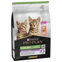 Croquette pour chaton stérilisé au saumon Pro Plan - 3 kg