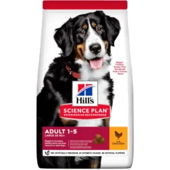 Croquette pour chien adulte de grande taille au poulet Hill's - 18 kg