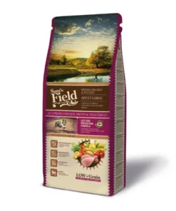 Croquette pour chien adulte de grande taille au poulet avec des pommes de terre Sam's Field - 13 kg