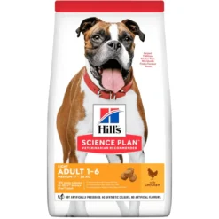Croquette pour chien adulte light au poulet Hill's - 12 kg