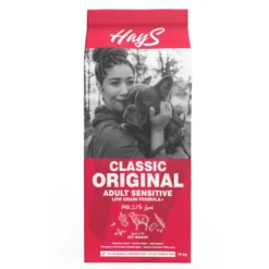Croquette pour chien adulte sensible à l'agneau Hays Classic - 15 kg