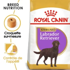 Croquette pour chien adulte stérilisé Labrador Royal Canin - 12 kg