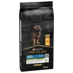 Croquette pour chiot robuste de grande taille au poulet Pro Plan - 12 kg