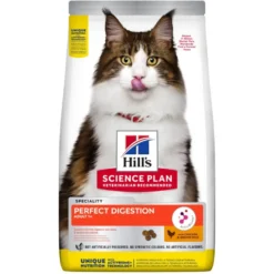 Croquettes pour chat adulte Hill's Science Plan Perfect Digestion - 3 kg