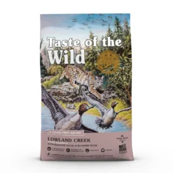 Croquettes pour chat au canard et à la caille Lowland Creek - 6,6 kg