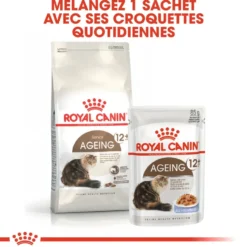 Croquettes pour chat senior Royal Canin Ageing +12 - 2 kg