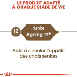 Croquettes pour chat senior Royal Canin Ageing +12 - 2 kg