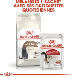Croquettes pour chat senior stérilisé Royal Canin Ageing Sterilised 12+ - 4 kg