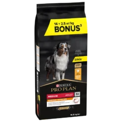 Croquettes pour chien chien adulte taille moyenne Proplan - 16,5 kg