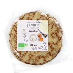 6 crêpes de blé bio en sachet À Table - 240 g
