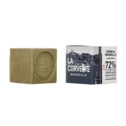 Cube de savon de Marseille olive Boîte 100 g