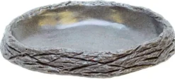 Écuelle plate pour tortue coloris gris Hobby - Taille M 12 x 2 x 8 cm