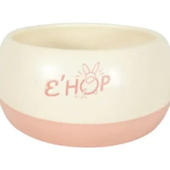 Écuelle pour petit mammifère en céramique coloris rose Zolux Ehop – 200 ml