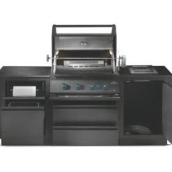 Cuisine extérieure barbecue gaz noir Napoléon Oasis Big32 - 224,5 x 83 x 129,1 cm