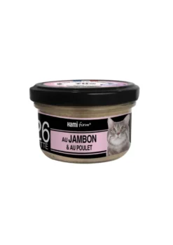 Cuisiné pour chat recette n°26 Jambon/Poulet