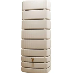 Cuve murale avec robinet coloris sable Graf Slim – 500 L