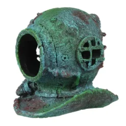 Décor d’aquarium Casque de plongée - 14,5 cm