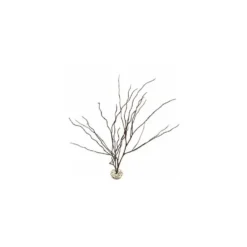 Décor imitation bois fin en plastique pour terrarium 45 cm