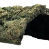 Décor pour aquarium ou terrarium coloris vert Hobby Bark Cave - Taille M 25,5 x 16 x 8,5 cm
