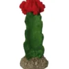 Décor pour vivarium en résine coloris vert Reptile Planet Cactus - 7 x 7 x 15 cm