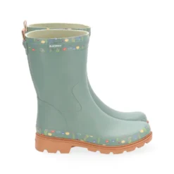 Demi-botte Judy coloris vert en caoutchouc Blackfox - pointure 39