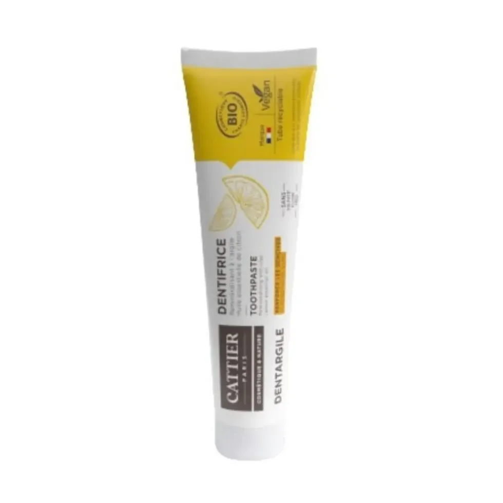 Dentargile citron sans étui Cattier - 75 ml