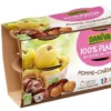 Dessert de fruits pomme chataigne bio - 4x 100g