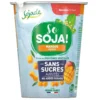 Dessert végétal mangue sans sucre ajouté So Soja - 400g