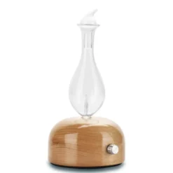 Diffuseur par nébulisation en verre et bois Aurora Zen' Arôme - diffusion 80 m2
