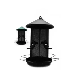 Distributeur de graines grand format en métal - 30 x 28 x 28 cm