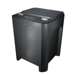 Distributeur de nourriture solaire pour les carpes koï et autres poissons de bassin coloris noir JBL Propond AutoFood - 375 x 375 x 462 mm