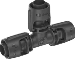 Dérivation en T 1/2 Quick & Easy coloris noir Gardena - 13 mm (boîte de 5)