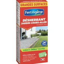 Désherbant concentré jardin cours et allées Fertiligène - 800 ml