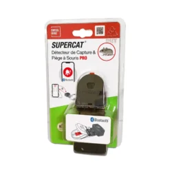 Détecteur de capture Connect Supercat coloris gris - 5 x 13 x 17,7 cm