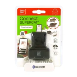 Détecteur de capture Connect Supercat avec piège à souris Pro Sup - 5,5 x 15 x 23,2 cm