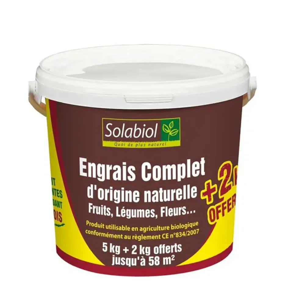 Engrais complet organique