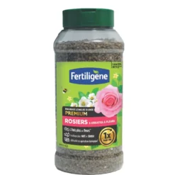 Engrais longue durée pour rosiers et arbustes à fleurs Fertiligène - 600 g