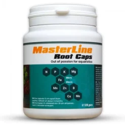 Engrais solide complet, 125 capsules - MASTERLINE Root Caps - pour soins des racines