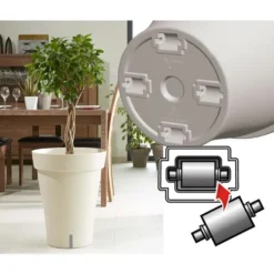 Ensemble de 6 galets roulants noirs pour pots Eda Poetic - Les 6 pièces