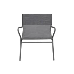 Fauteuil 1 place Vence Batylin Obsidian coloris gris Lafuma - 68 x 69 x 70 cm