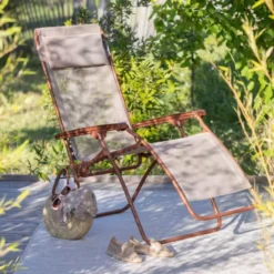Fauteuil Relax R clip Colorblock Batyline® Canyon tube Lafuma Mobilier - 68 x 88 x 115 cm