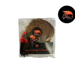 Feuilles de catappa pour les crevettes d'aquarium Gioiashrimp – sachet de 10