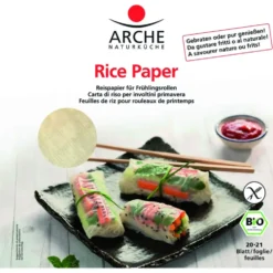 Feuilles de riz bio x 21 en sachet de 150 g