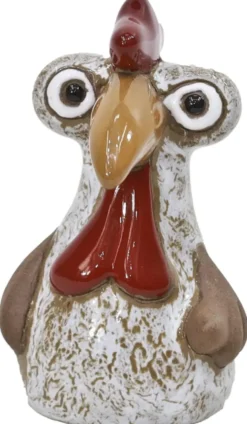 Figurine décorative en terre cuite émaillée Deroma Mini farmer - Ø 7 x 10 cm