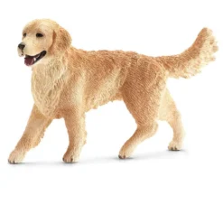 Figurine Golden Retriever femelle Série Animaux de la Ferme 2x7,5x5 cm
